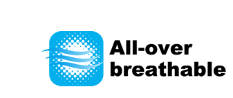 All-over breathable